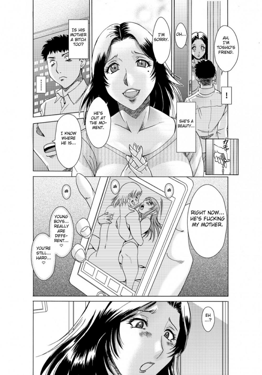 Hentai Manga Comic-The Son's Mom-Play ~She'll Looks At Her Son Sexually As She Thrusts Her Hips-Read-18